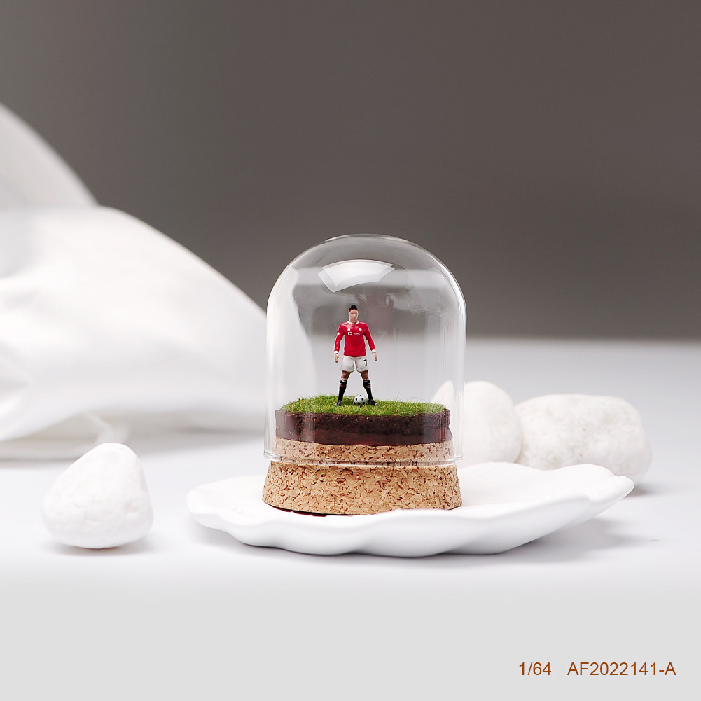1/64球星C罗树脂小人人偶微拍
