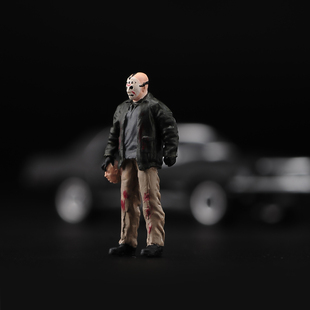 现货ANT 1/64 十三号星期五猛鬼杰森微缩模型沙盘手办树脂小人偶