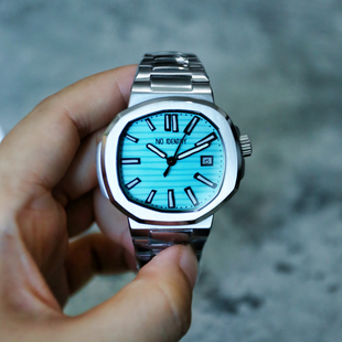 二代立体时标版 identity恶搞鹦鹉螺异形壳手绘盘面自动机械表