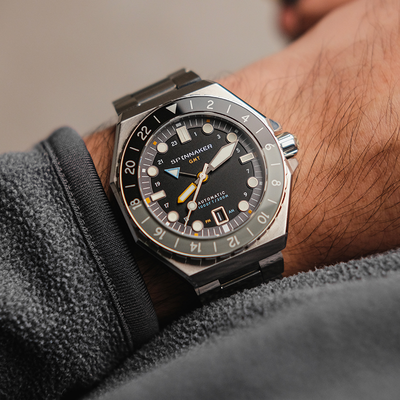 三角帆八角壳自动机械男士手表