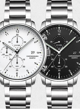 ISSEYMIYAKE三宅一生C系列计时手表钢表带款NYAD001/002Y日本制造