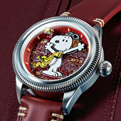 2026新版 英国AVI8史努比联名胶囊限量版 手表夜光防水