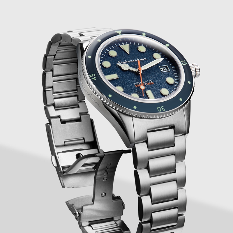 SPINNAKER三角帆复古机械手表