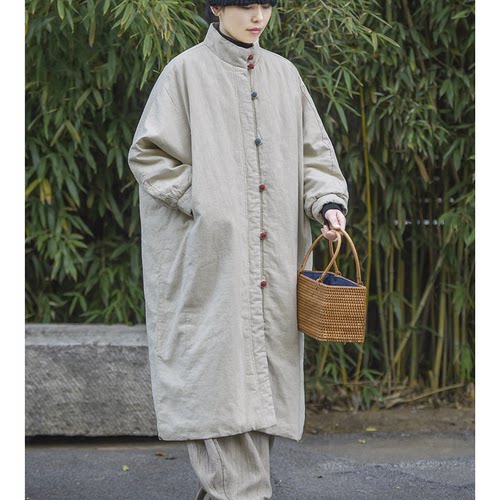 长款棉麻有间出品文艺宽松丝棉