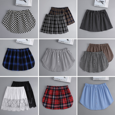 小屁帘女下摆搭配卫衣打底神器