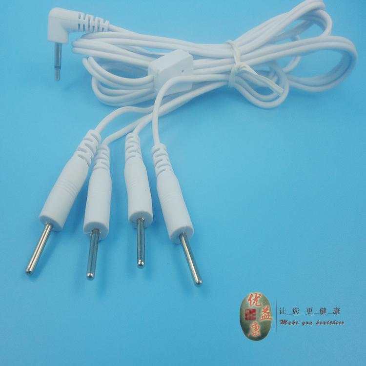 数码理疗仪导线一拖针插2.5mm