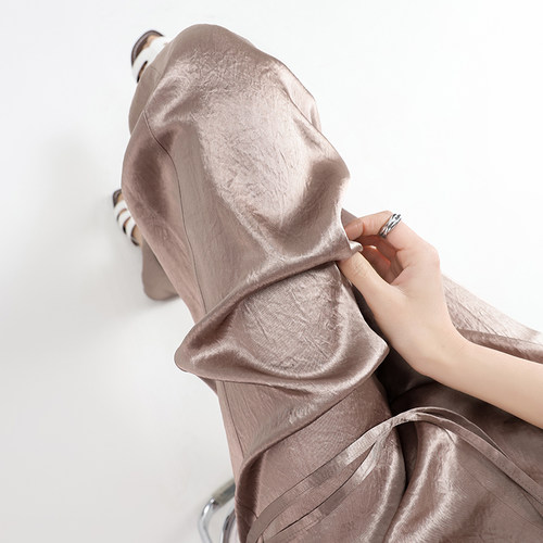 醋酸阔腿裤女2026新款夏季薄款