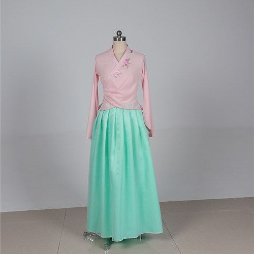 舞依艺库朝鲜舞蹈大摆裙服女上衣