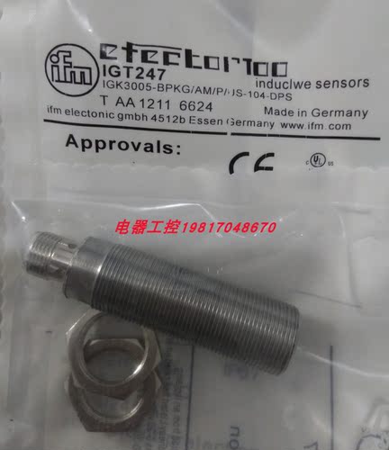 全新易福门接近开关现货