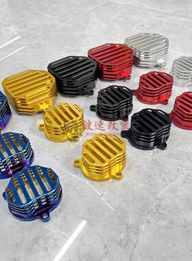 劲战5ML cyguns BWS福喜酷奇改4V缸头盖气门盖呼吸盖彩钛散热盖