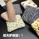 直播专用纯棉加厚护肘垫子保护手臂手肘防磨桌面软垫丝绵填充