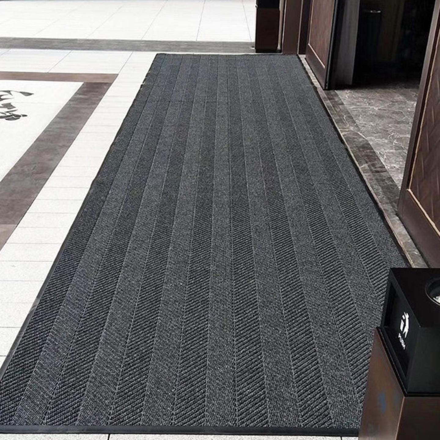 户外防滑地垫轮胎纹吸水除尘酒店进门售楼处大门入户迎宾地毯胶垫