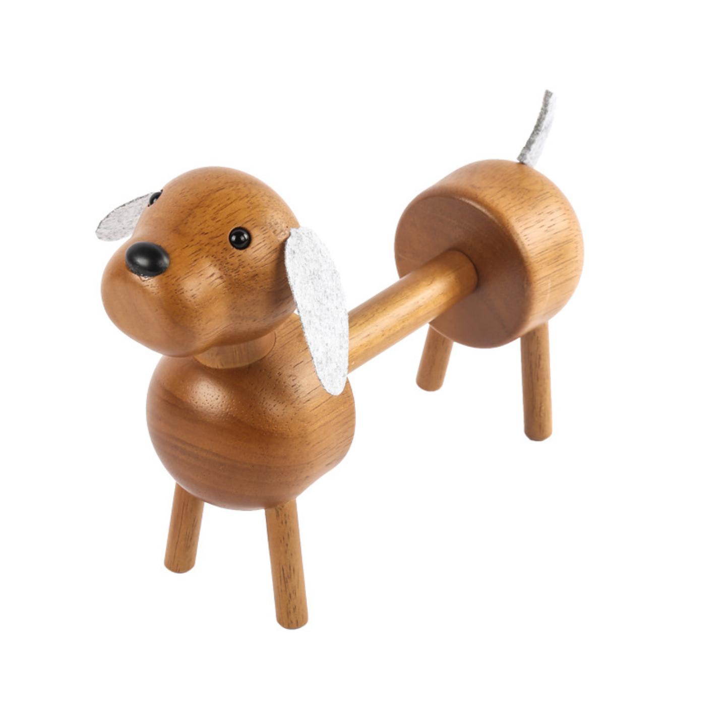 实木卡通卷纸架创意家居摆件