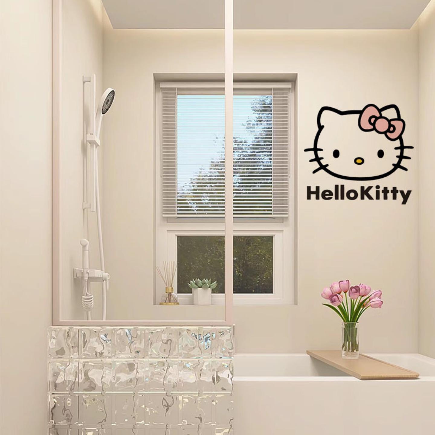Hellokitty门贴防水装饰