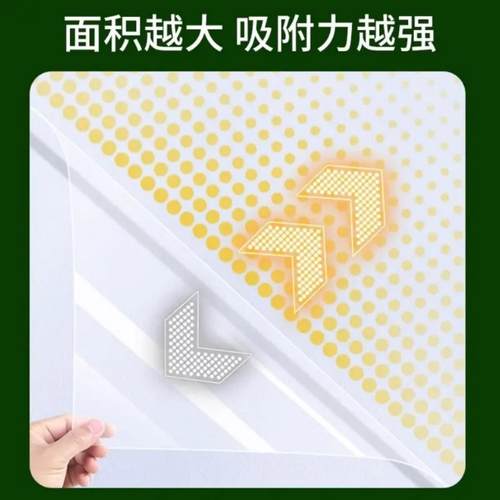 自粘静电墙贴防潮耐高温保护膜