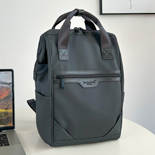 双肩包电脑包商务通勤防水轻便背包男士 高级感 大容量书包日本新款