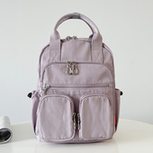 日本正品 妈咪包双肩包女母婴包宝宝外出轻便大容量背包防水手提