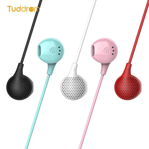 Tuddrom小魔鸭MO1耳机半入耳式高音质有线控带麦VIVO手机通用耳塞