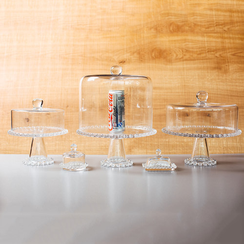 非非玻璃透明保鲜甜品盘蛋糕罩