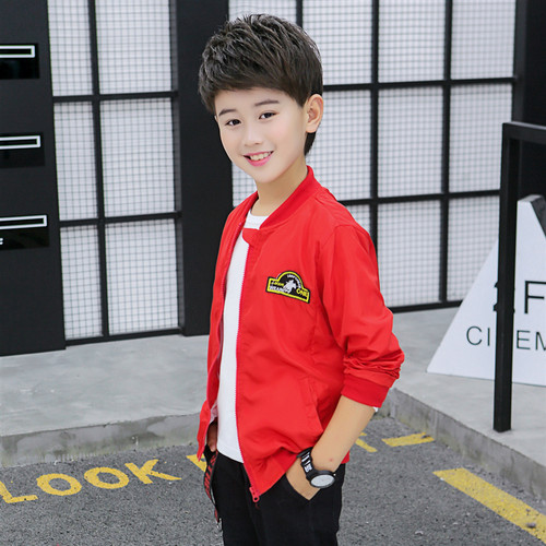 童装外套韩版春秋季棒球服夹克衫