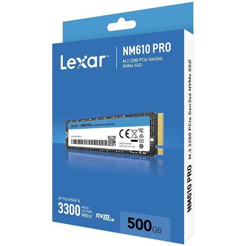 NM610pro雷克沙500G1T2TSSD固态硬盘 M.2接口 NVMe(PCIe 3.0x4)