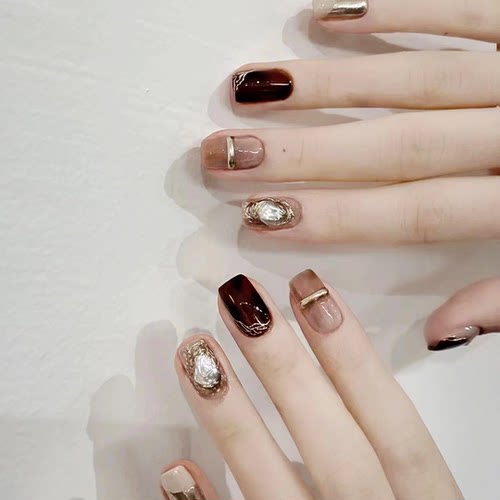 琥珀巴洛克手工穿戴甲