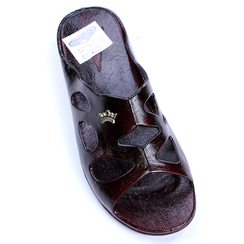 女橡胶漆皮拖鞋塑胶台湾奶奶妈妈中老人户外复古外出防滑一字凉拖