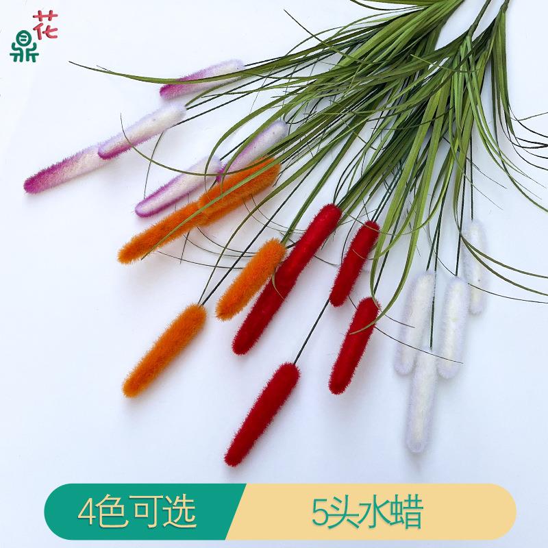 5头水蜡 剑叶剑麻 户外公园场景软装工程装饰商场隔离带美陈假花