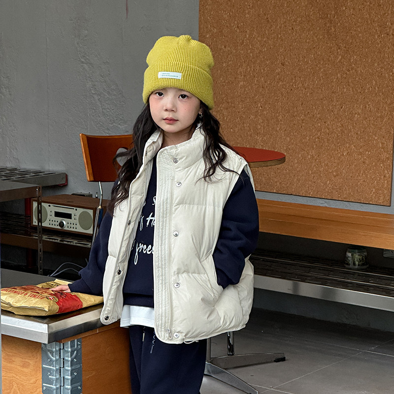 依依妈女童韩版冬季羽绒服