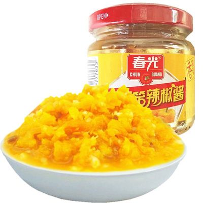海南特产春光黄灯笼辣椒酱100g