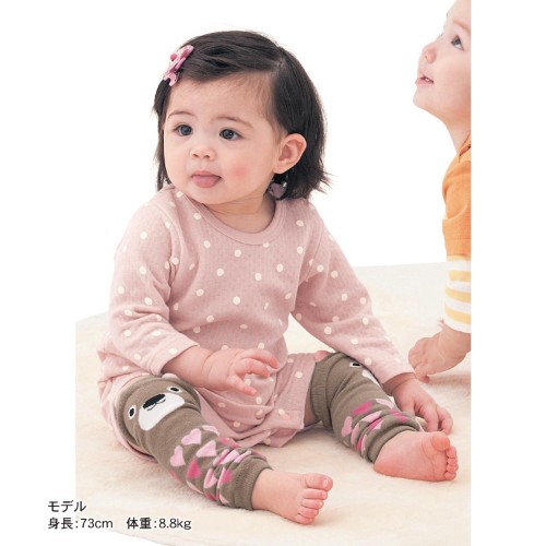 Korean version of socks fall and winter baby socks children's hosiery socks baby knee warm cotton cartoon cotton crawling anti-wrestling socks