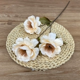 Реалистичные цветочные красные свадебные туфли, декоративные цветы, цвета шампанского