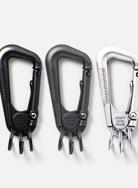 NEIGHBORHOOD CARABINER KEYHOLDER多功能锌合金挂件钥匙扣登山扣