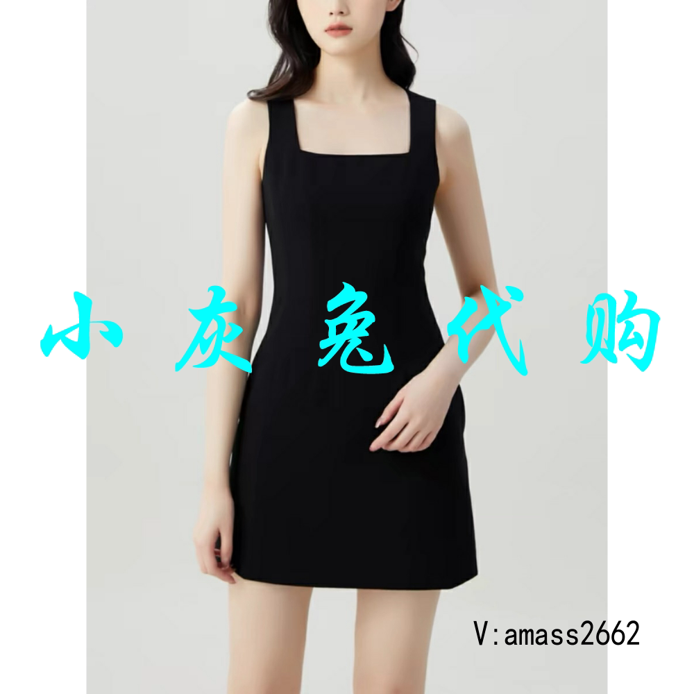 小灰兔正品欧阿玛施女装百搭小香风吊带连衣裙5500484-249111-001