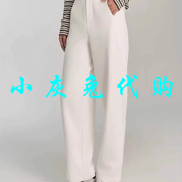 小灰兔代购2025秋香蕉裤休闲卫裤云朵绒柳叶弯刀裤110031-4238631