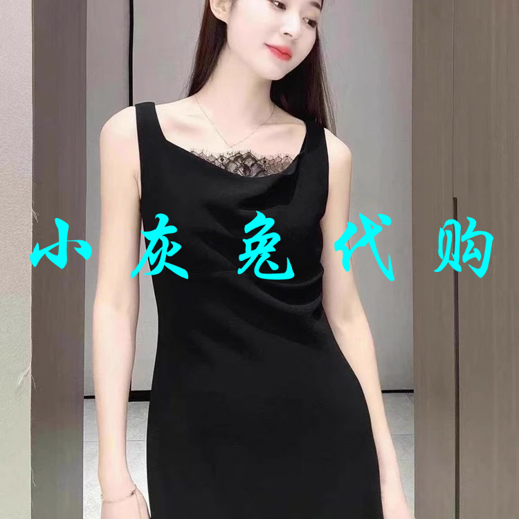 小灰兔2025优雅浪漫丝连衣裙