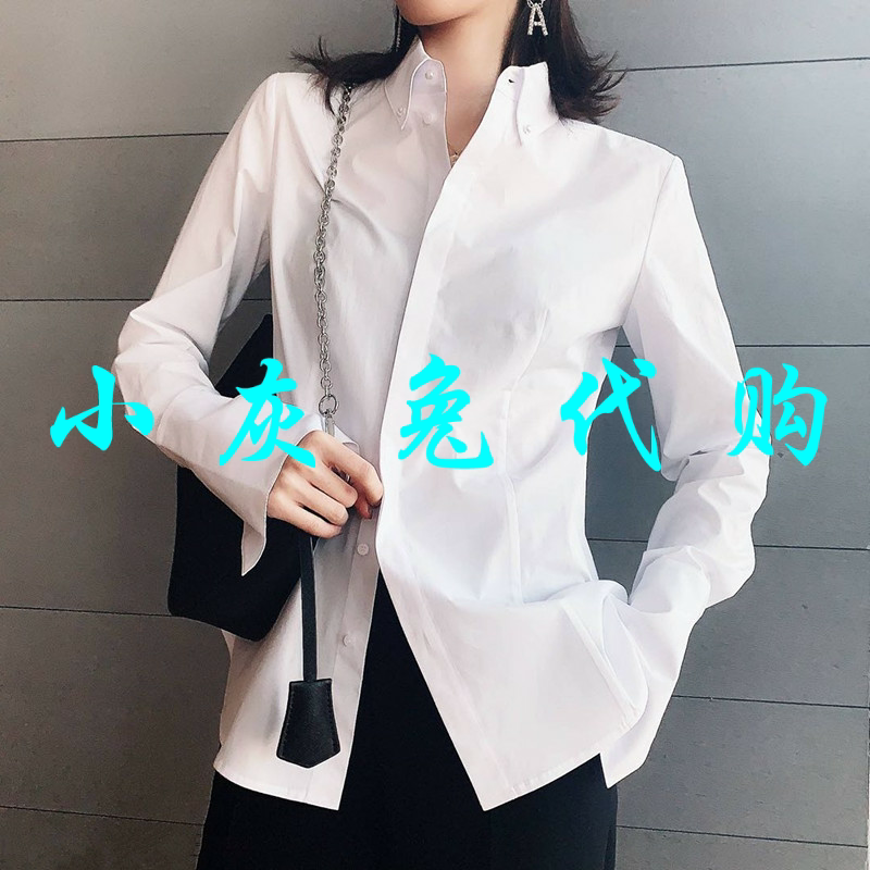 长袖长袖衬衫珍珠扣长袖衬衫