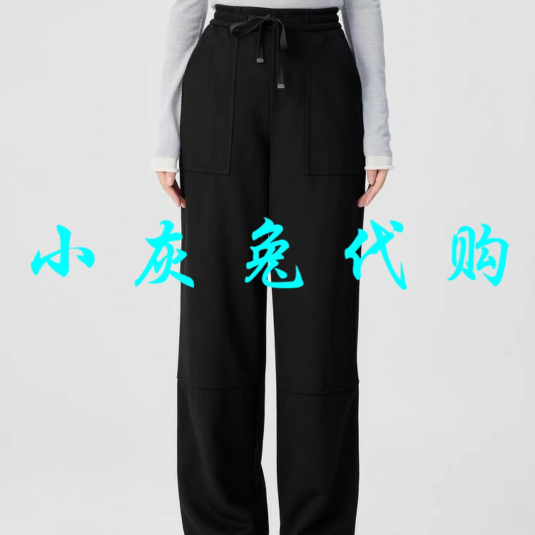 小灰兔代购2024秋新款工装加绒直筒休闲裤1100510-7106811-
