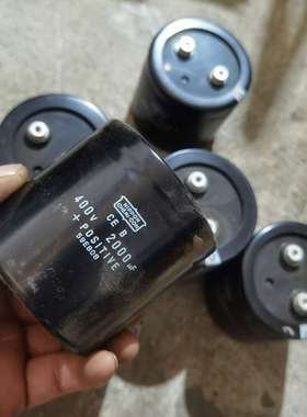 进口电解电容400v2000uF  77x77MM议价