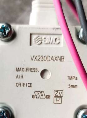 全新SMC电磁阀，DC24V，型号:VX230DAXNB议价