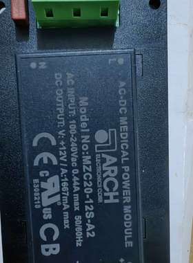 全新ARCH MZC20-12S-A2电源精密仪器模块，原装议价