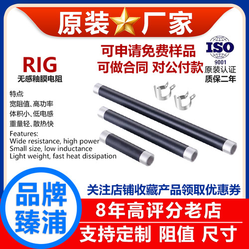 RI95瓷釉膜无感电阻高能250W