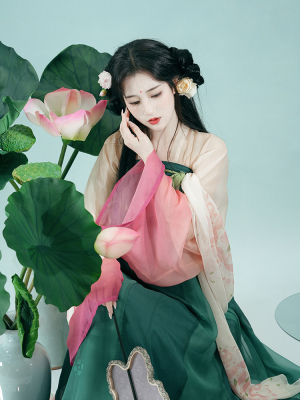 十二破裙汉服春璃印花