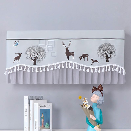 新款空调罩开机不取格力挂机卧室空调套防尘罩盖巾美的海尔