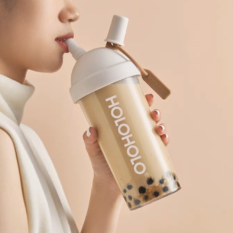 holoholo加粗吸管可吸珍珠奶茶杯