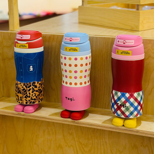 Tagi.保温杯女生高颜值吸管水杯学生新款便携杯子咖啡杯316不锈钢