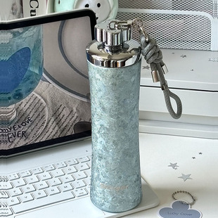 世大家纯钛保温杯女生轻奢高颜值吸管杯高档便携钛杯生日礼物杯子