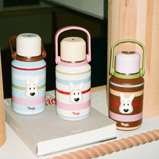 Tagi.大容量保温杯女生可爱高颜值316不锈钢水壶便携随行水杯子