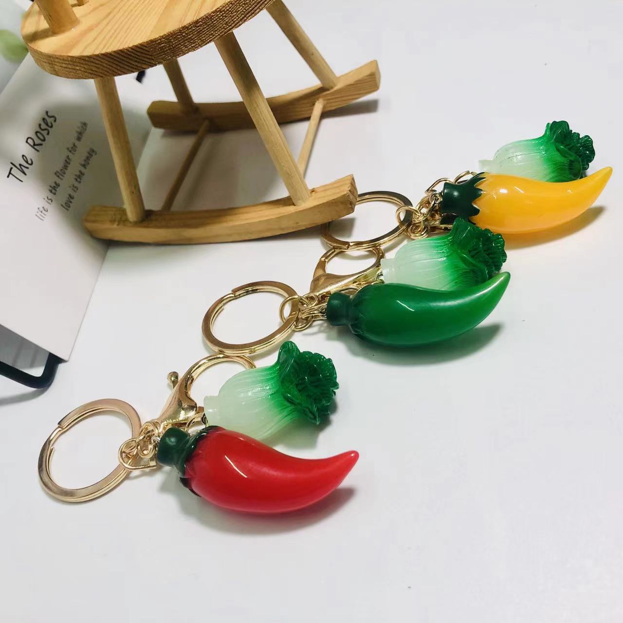 书包挂件钥匙链开乐少女心