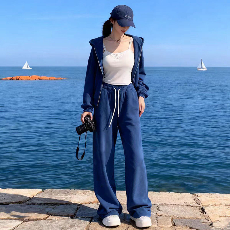 欧货休闲运动套装女秋冬20